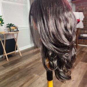 Dark Brown Layered PRE-EVERYTHING WIG!!